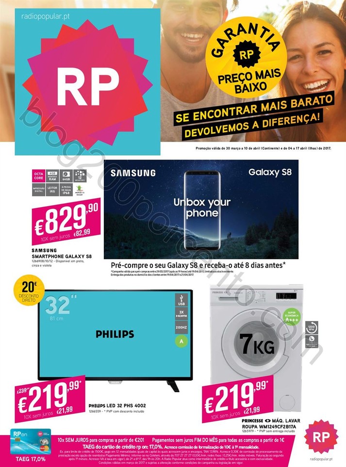 Antevisão Folheto RADIO POPULAR Promoções de 30