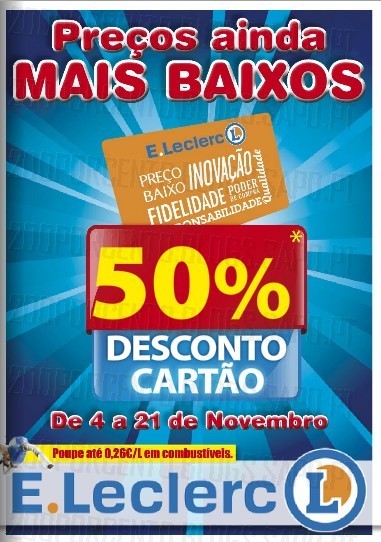 Novo folheto | E-LECLERC | Portalegre até 21 de novembro