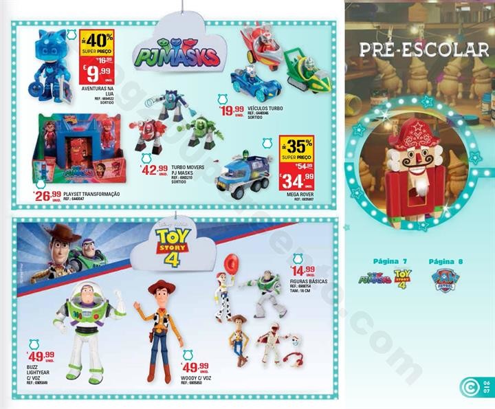 Antevisão Folheto CONTINENTE Catálogo Brinquedos