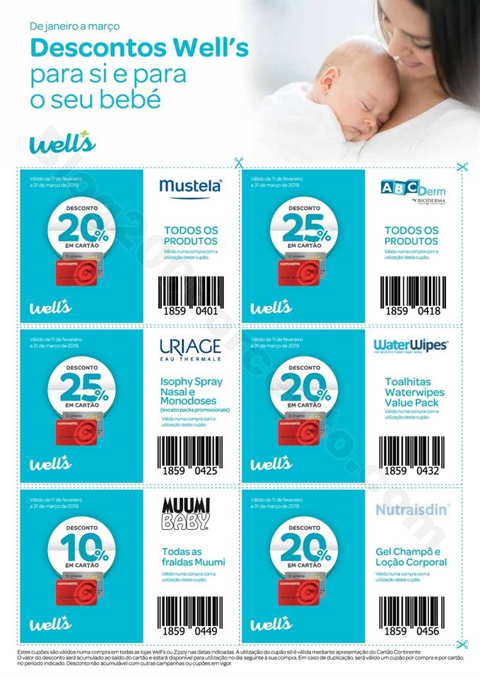 Antevisão Folheto WELLS Especial Bebé Promoçõe
