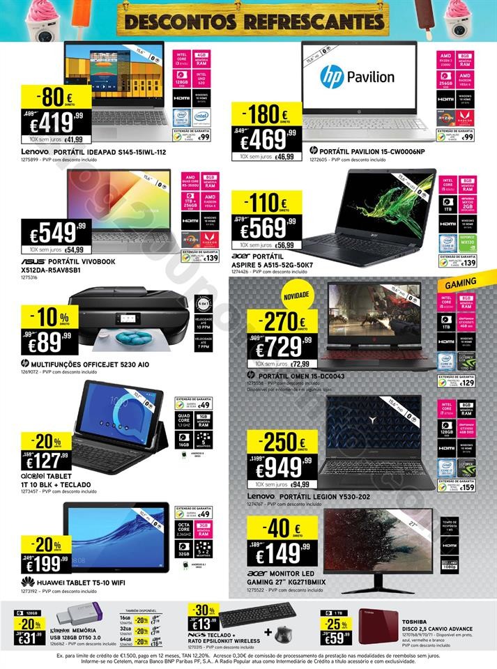 Antevisão Folheto RADIO POPULAR Promoções de 9 