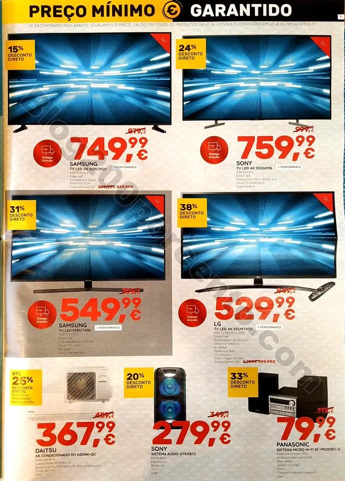 antevisão folheto Worten extra promoções de 10 