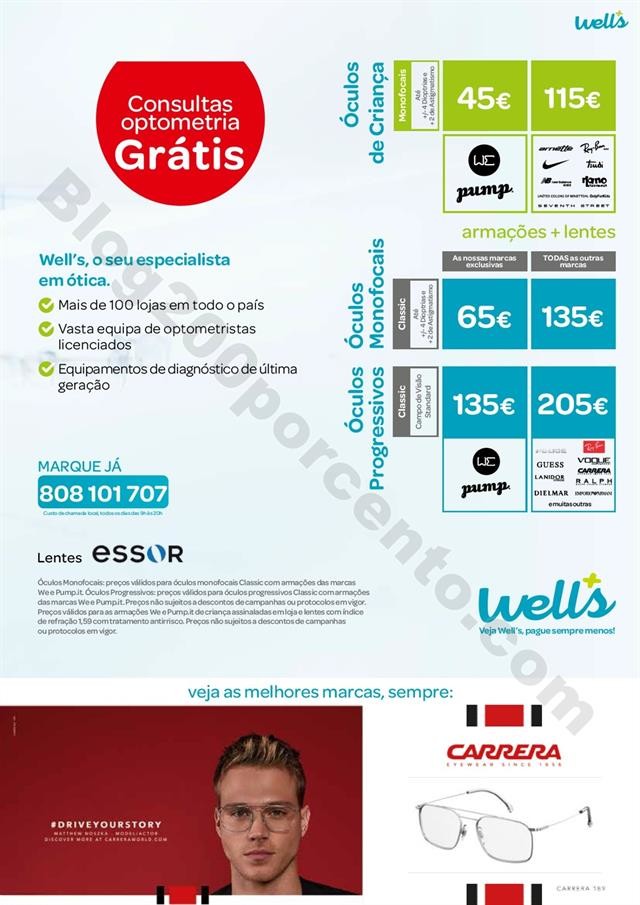 Antevisão Folheto WELLS Verão Promoções de 18 
