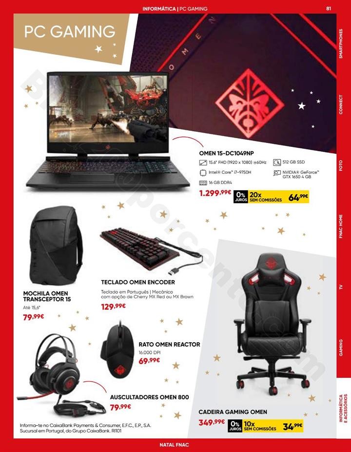 Antevisão Folheto FNAC Natal Tecnologia Promoçõ