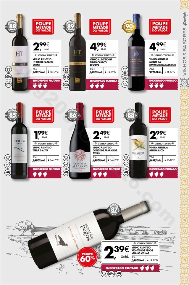 Antevisão Folheto PINGO DOCE Vinhos e Sabores Pro