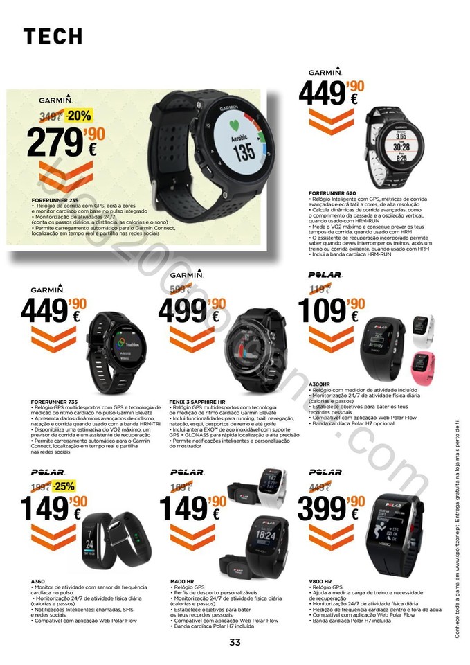 Novo Folheto SPORT ZONE Running de 14 setembro a 1