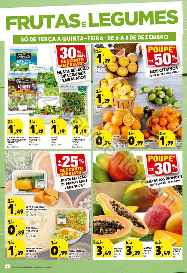 Antevisão Folheto E-LECLERC Promoções de 6 a 12