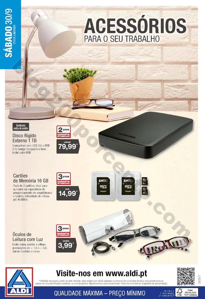 01 antevisão Folheto ALDI promoções a partir de