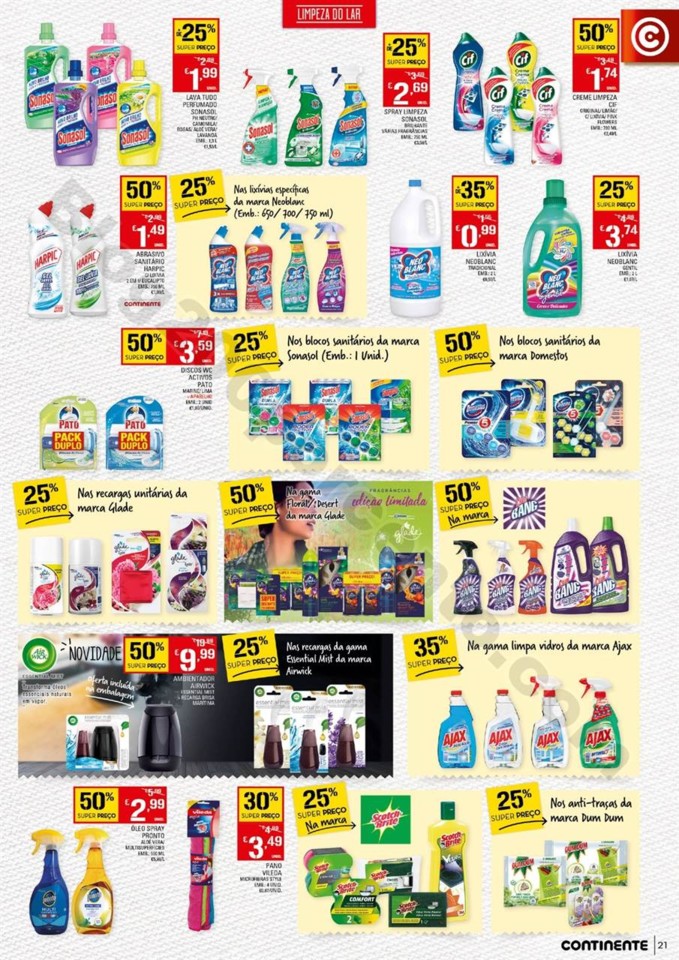Antevisão Folheto CONTINENTE Promoções de 3 a 9