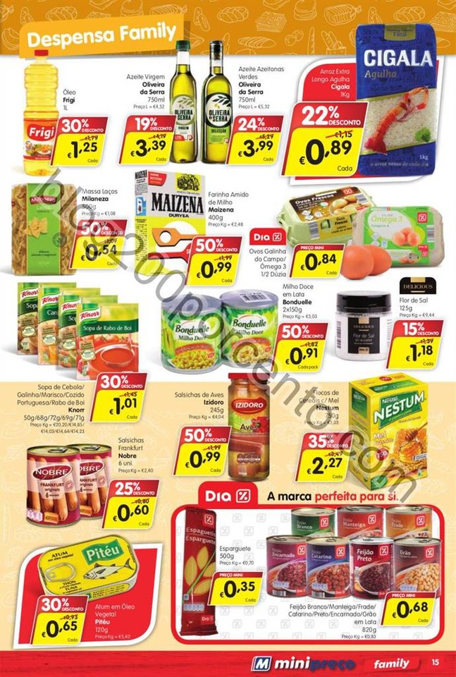 Antevisão Folheto MINIPREÇO Family Promoções d