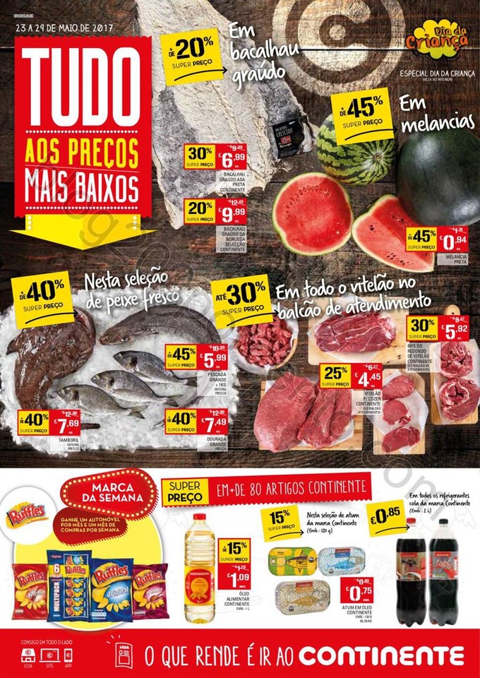 Antevisão Folheto CONTINENTE Promoções de 23a 2