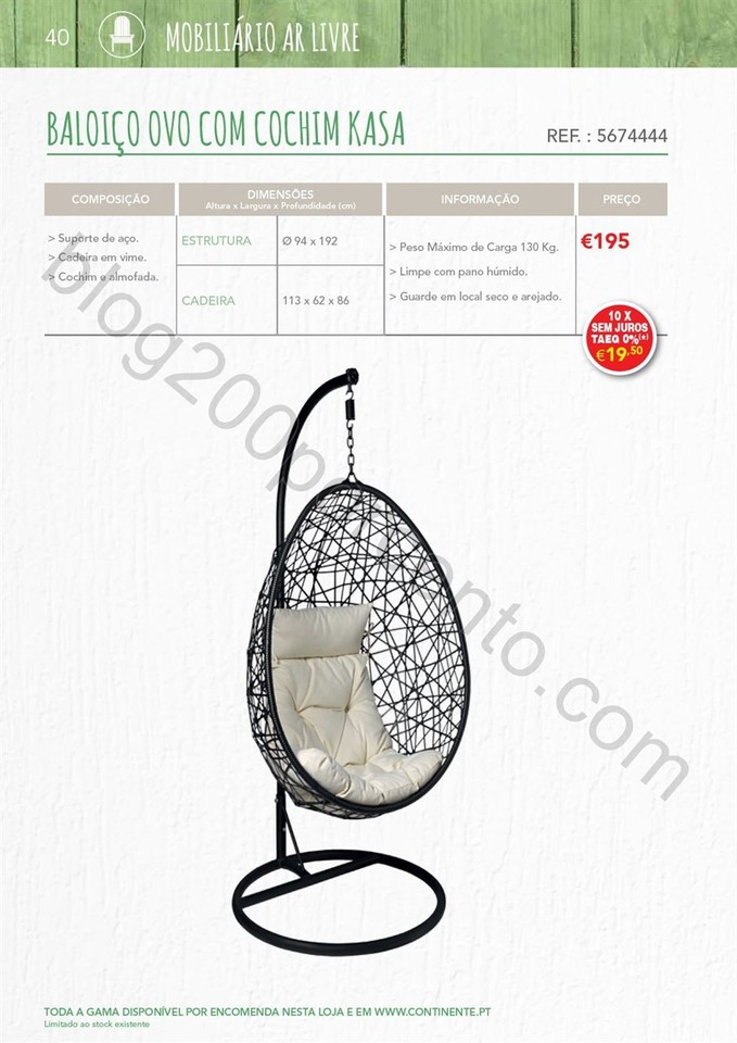 Novo Folheto CONTINENTE Ar Livre até 15 agosto p4