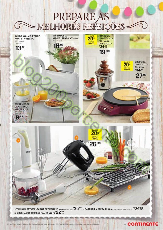 Antevisão Folheto CONTINENTE Páscoa de 1 a 27 ma