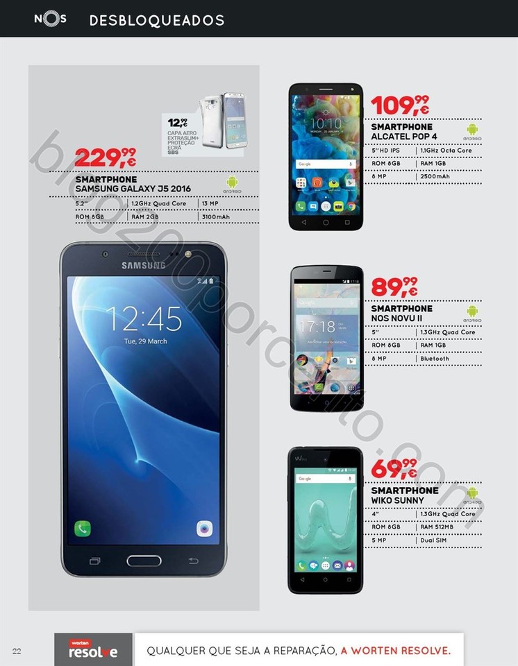 Novo Folheto WORTEN Mobile promoções até 10 mai