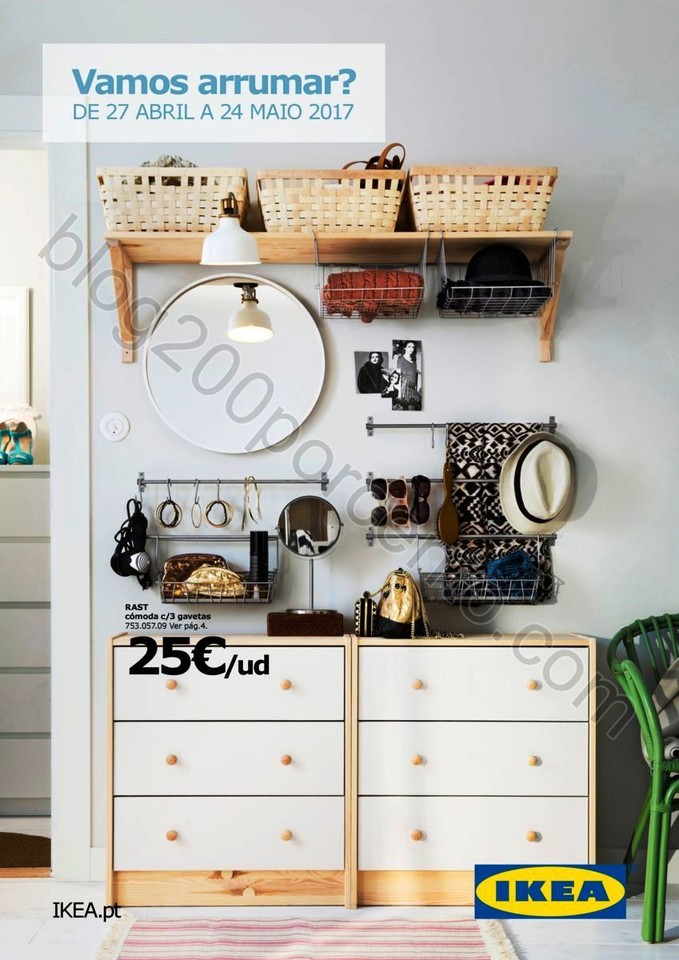Antevisão Folheto IKEA Arrumação promoções de