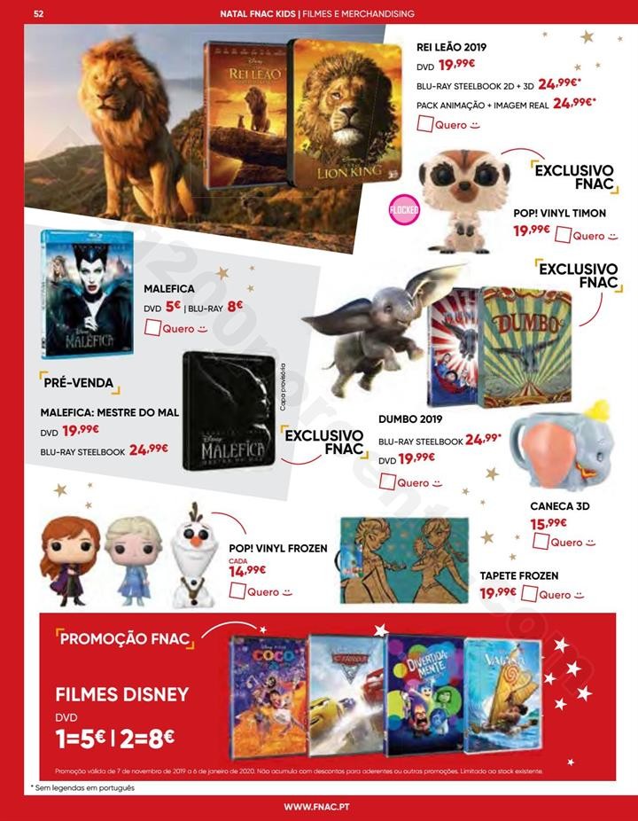Antevisão Folheto Natal FNAC Kids promoções at