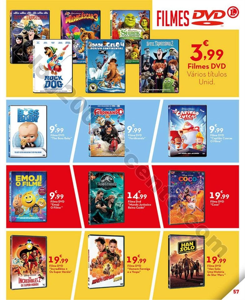 Antevisão Folheto E-LECLERC Brinquedos natal prom