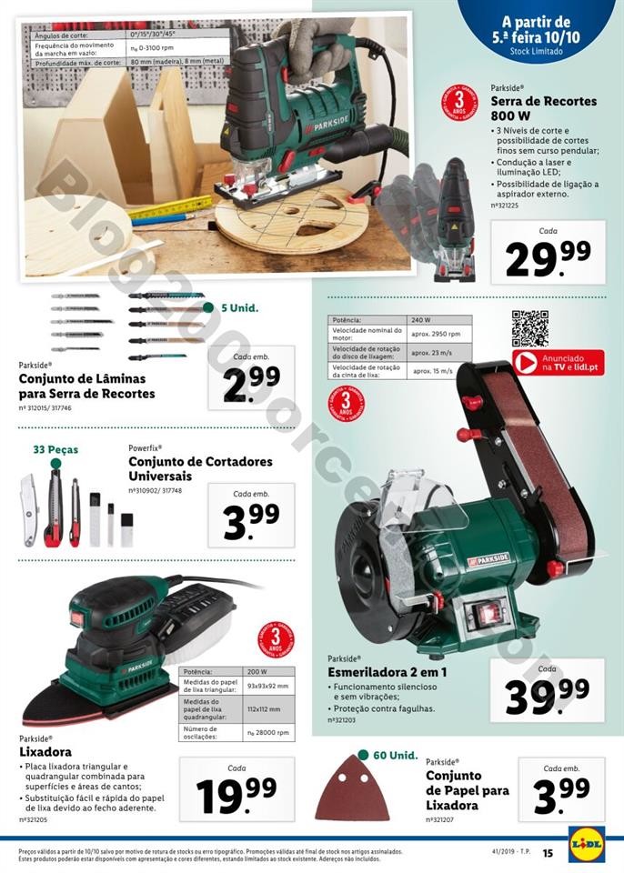 Antevisão Folheto LIDL Bazar Promoções 7 e 13 o