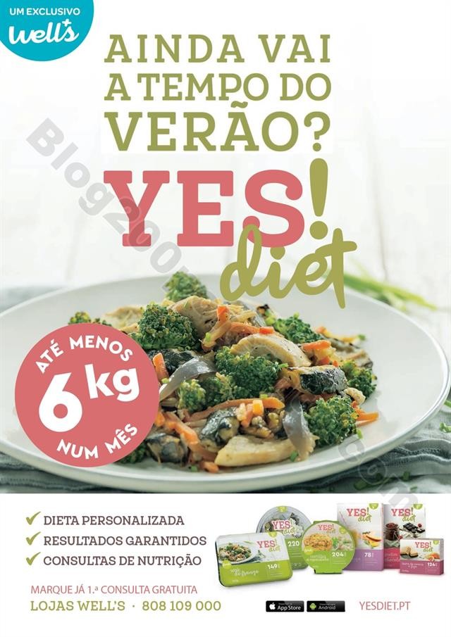 Antevisão Folheto WELLS Verão Promoções de 18 