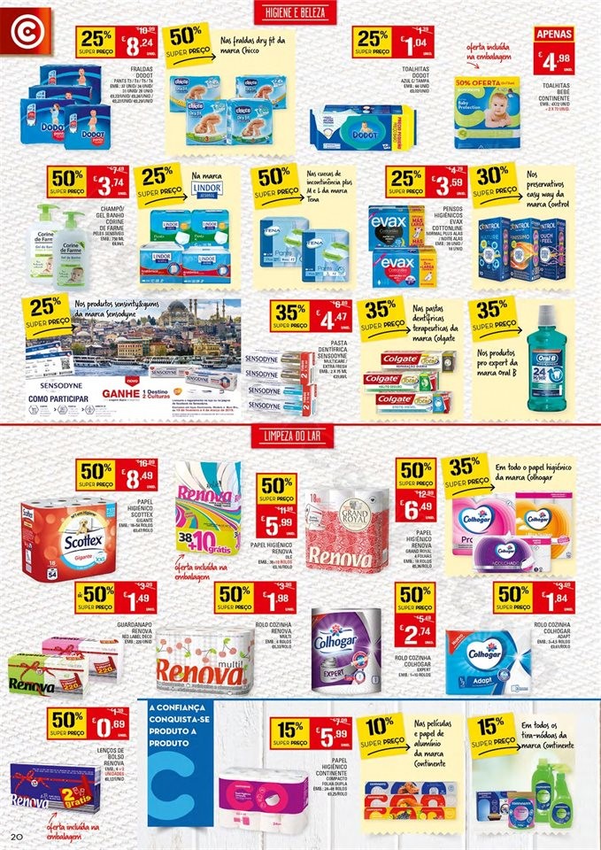 Antevisão Folheto CONTINENTE Promoções de 19 a 