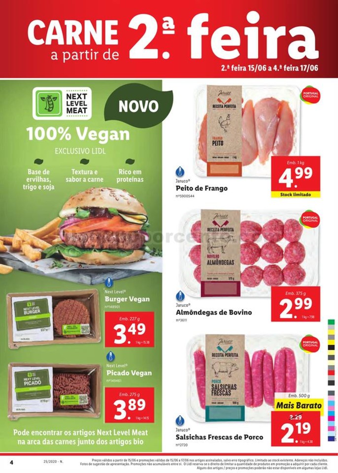 Antevisão Folheto LIDL Promoções de 15 a 21 jun