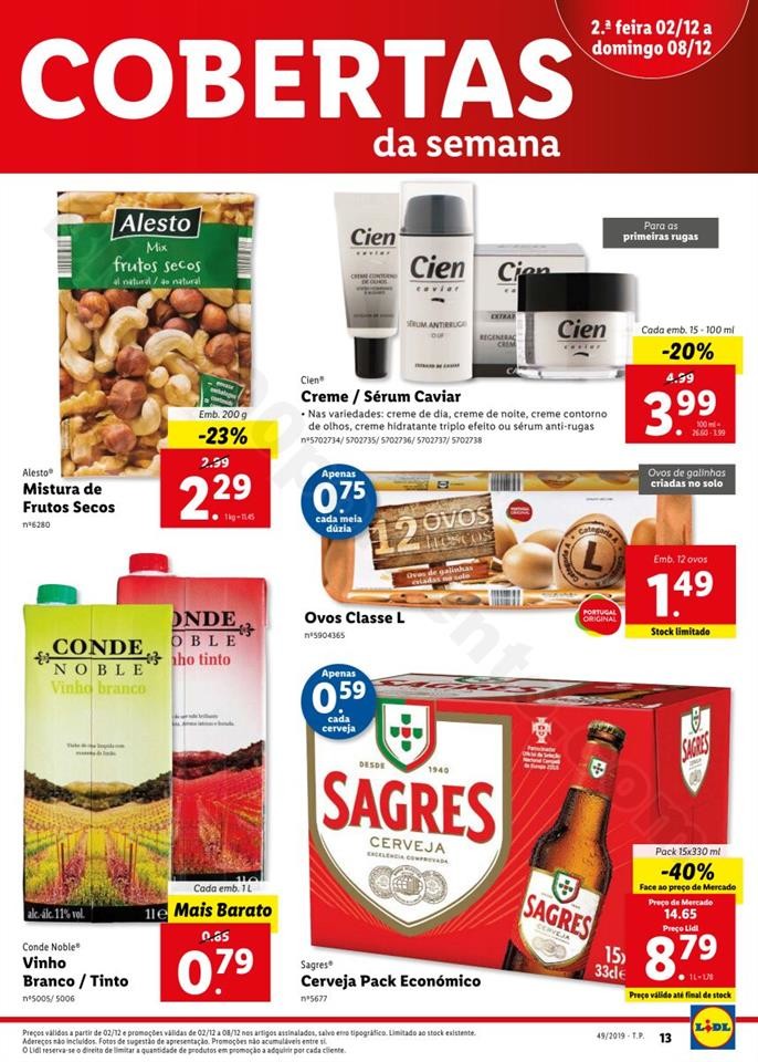 Antevisão Folheto LIDL Promoções de 2 a 8 dezem