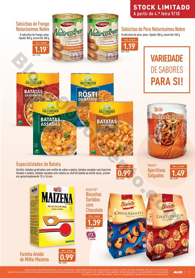 Antevisão Folheto ALDI Promoções a partir de 9 