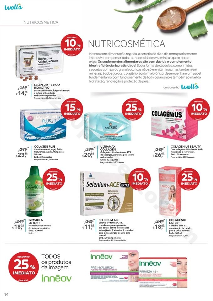 Antevisão Folheto WELLS Promoções de 26 feverei