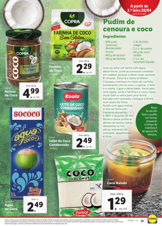 Antevisão Folheto LIDL Promoções de 20 a 26 abr