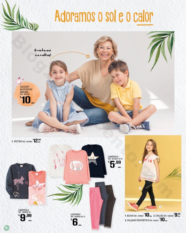 Antevisão Folheto CONTINENTE Moda Primavera promo