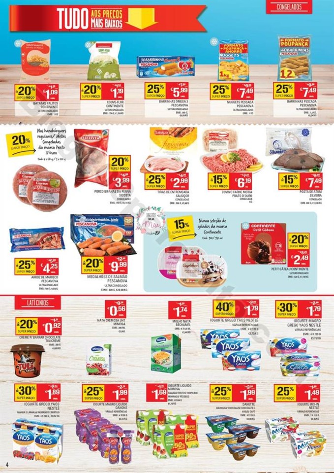 Antevisão Folheto CONTINENTE Promoções de 24 ab