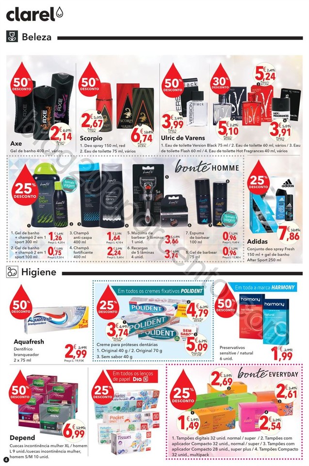 Antevisão Folheto CLAREL Promoções de 27 outubr