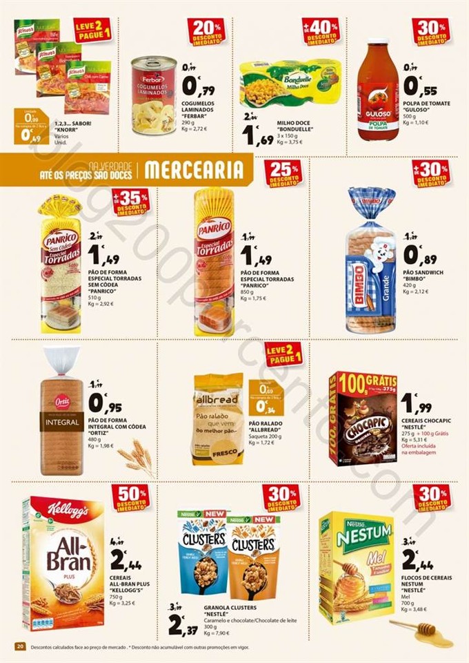 Antevisão Folheto E-LECLERC Promoções de 20 a 2