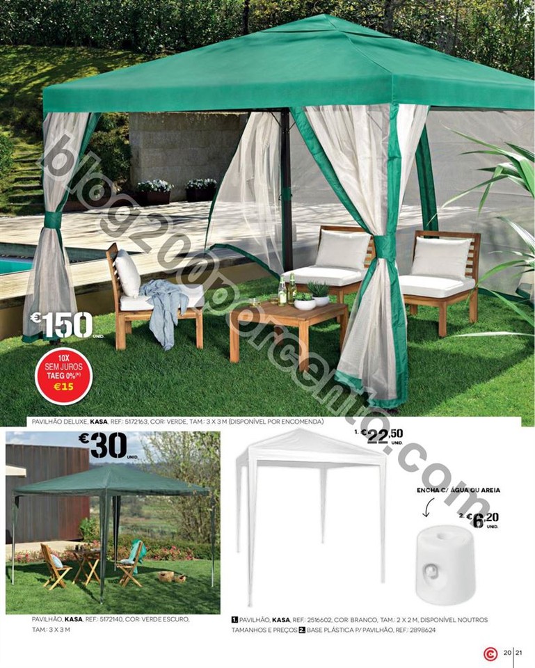 Antevisão Folheto CONTINENTE Ar livre de 10 maio 