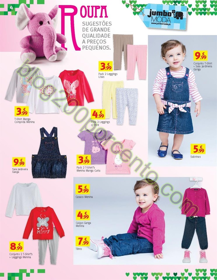 Antevisão Folheto JUMBO Especial Bebé promoçõe