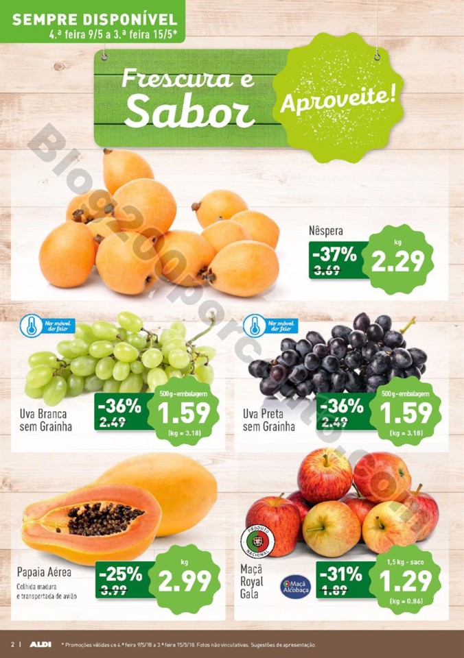 Antevisão Folheto ALDI Promoções a partir de 9 