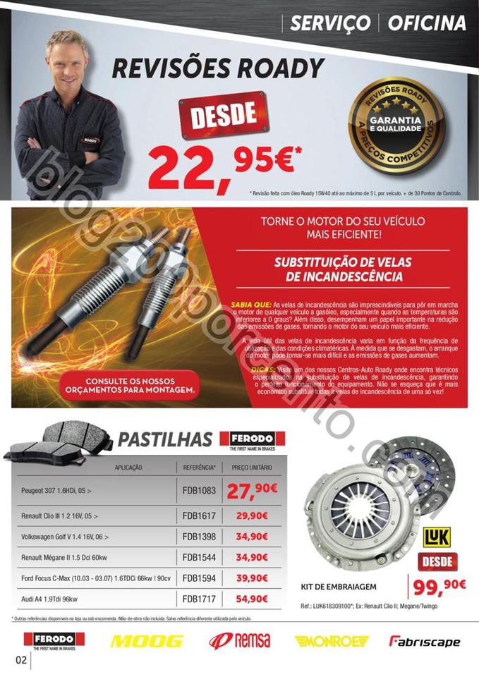 Novo Folheto ROADY Promoções de 29 setembro a 23