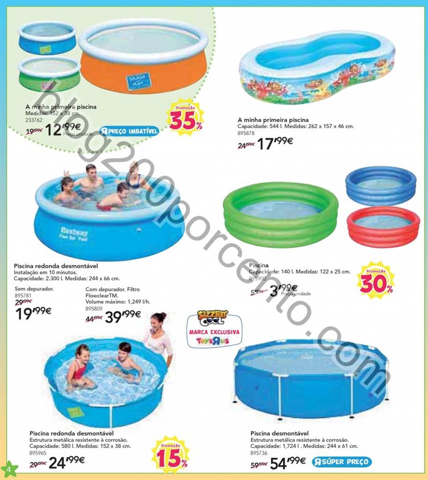 Novo Folheto TOYSRUS Promoções de 9 junho a 3 ju