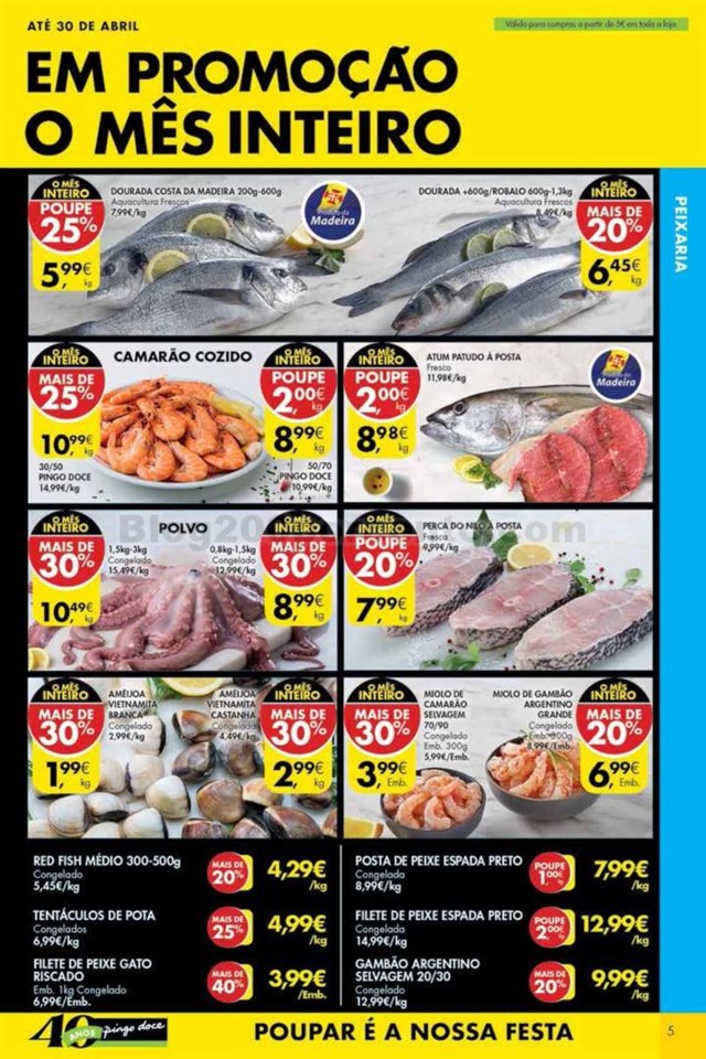 Antevisão Folheto PINGO DOCE Madeira Promoções 