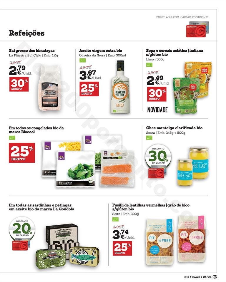 Antevisão Folheto GO NATURAL Promoções de 26 fe