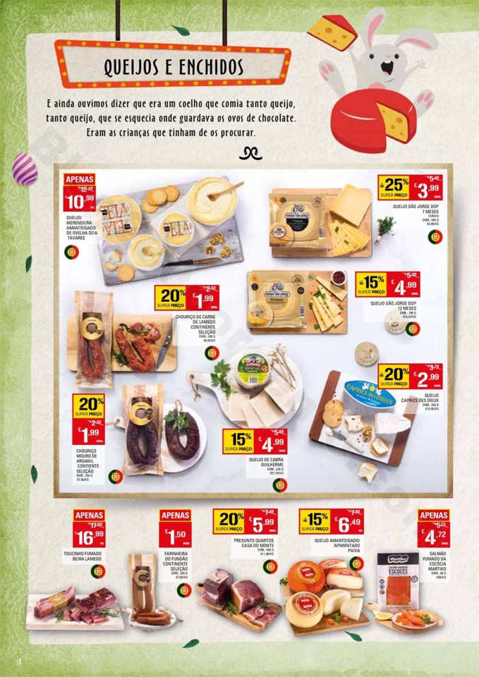 Antevisão Folheto CONTINENTE - MODELO Páscoa Pro