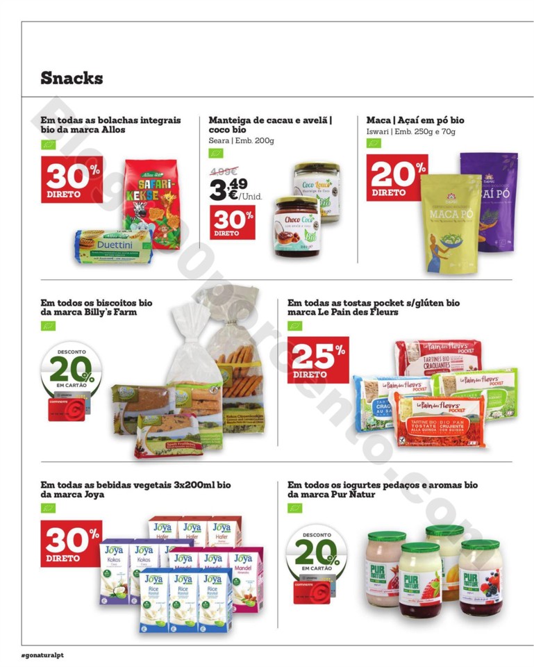 Antevisão Folheto GO NATURAL Promoções de 23 ab