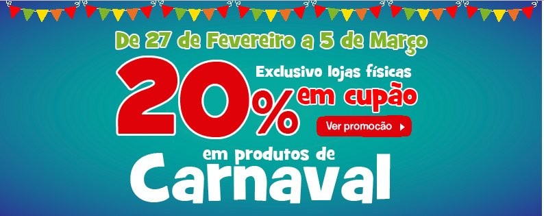 20% em cupão | TOYSRUS | de 27 fevereiro a 5 março