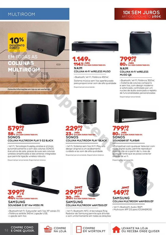 Tudo para o lar WORTEN promoções até 2 agosto p