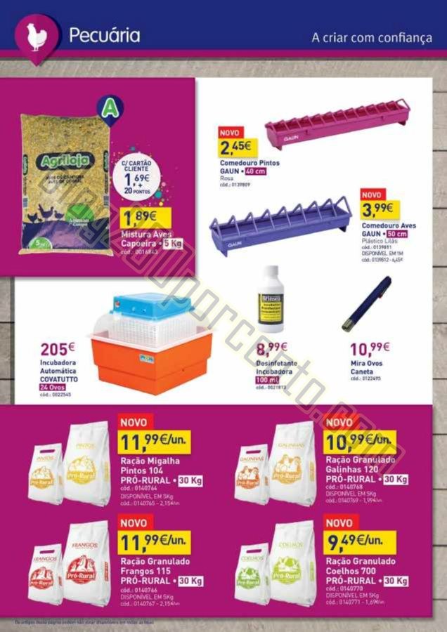 Antevisão Folheto AGRILOJA promoções de 3 a 30 