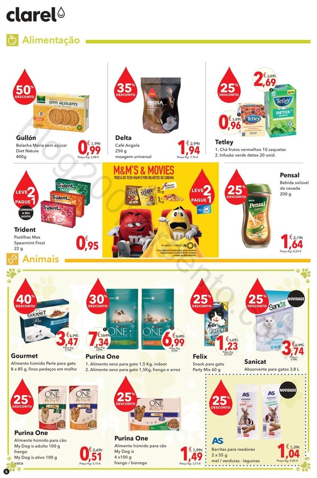 Antevisão Folheto CLAREL Promoções de 9 a 22 fe
