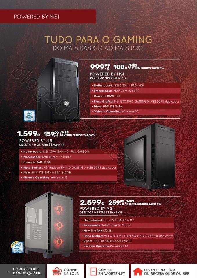 Novo Folheto WORTEN Extra Gamer promoções até 3