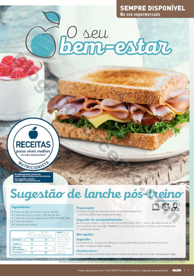 Antevisão Folheto ALDI Promoções a partir de 9 