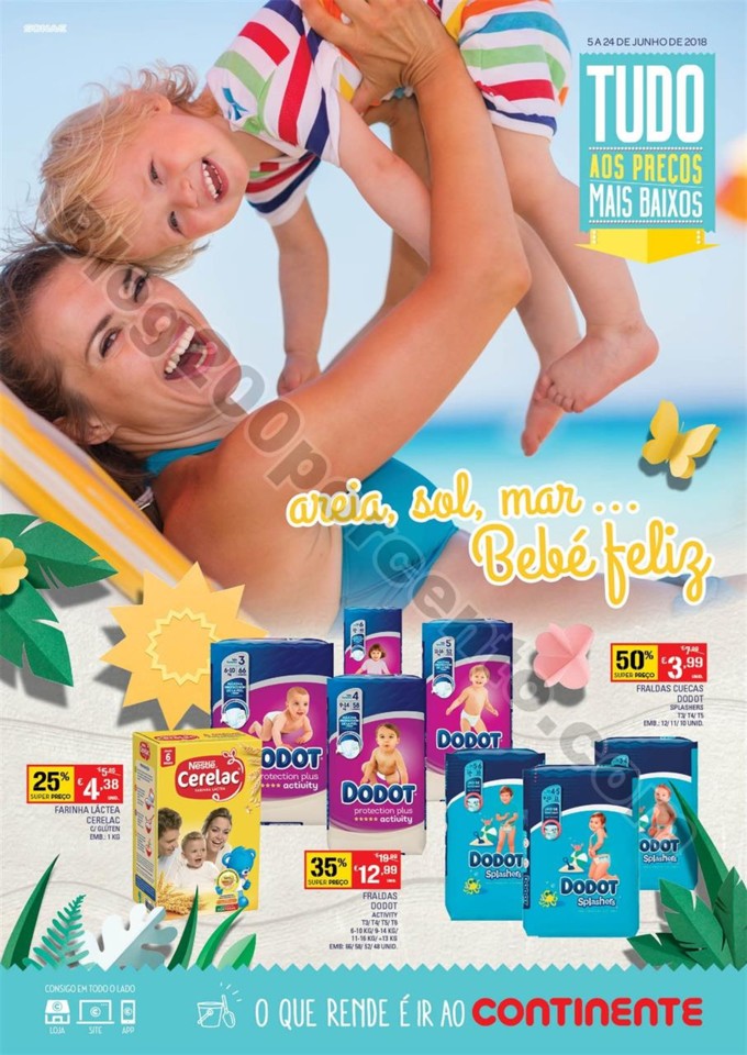Antevisão Folheto CONTINENTE Bebé Promoções de