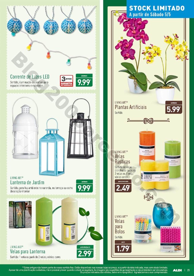 Antevisão Folheto ALDI Dia da mãe promoções a 